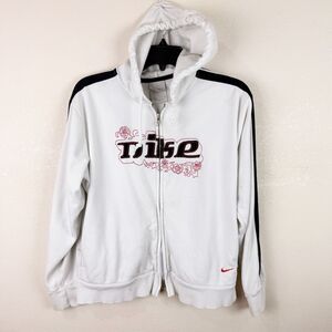 Nike 90s Track Jacket Oriental Asian Design Large Y2K 90s Vintage